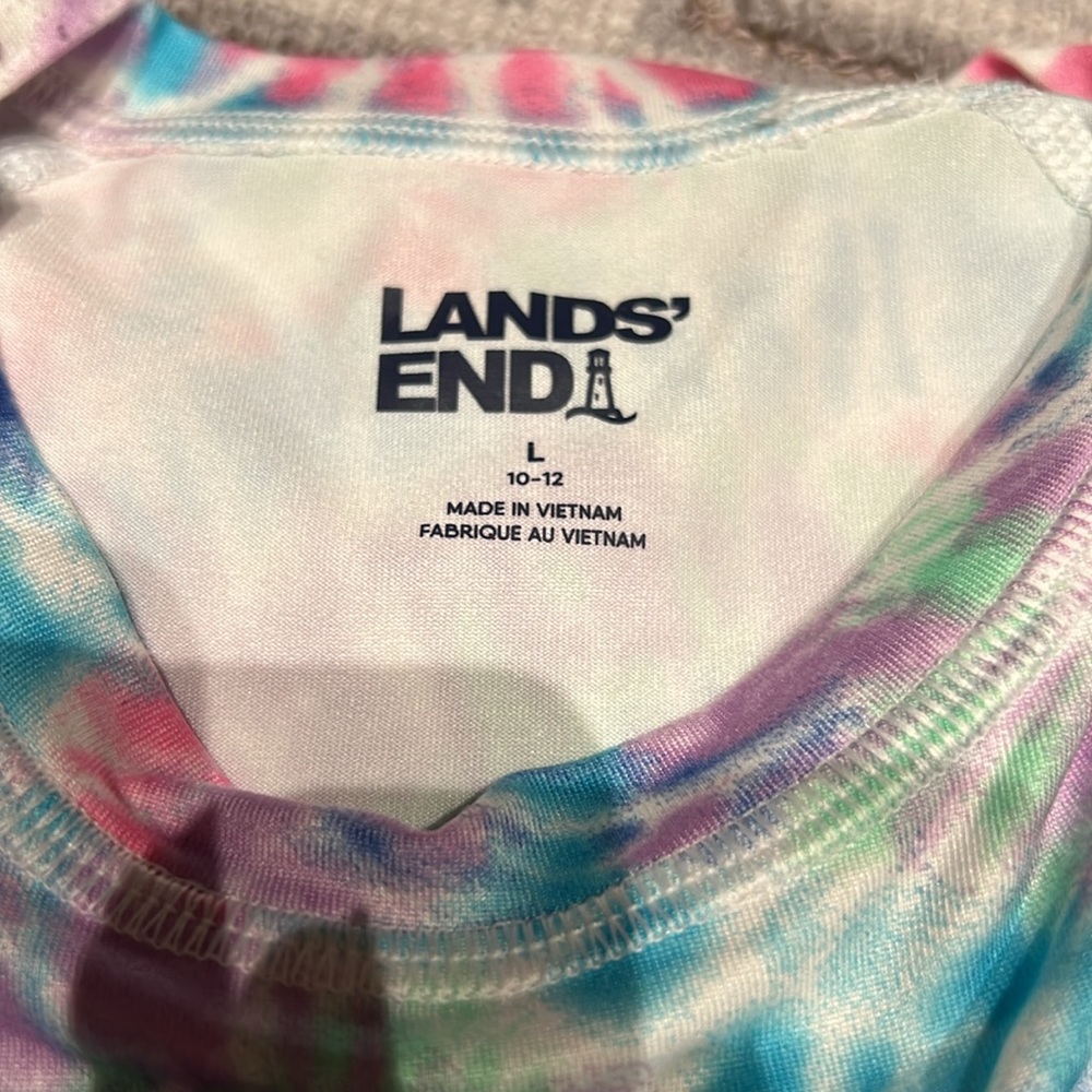 Lands End Girls Base Layer Top - Picture 3 of 3